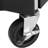 Stalwart Folding Cart with 50lb Capacity Per Shelf - Collapsible Cart with Wheels