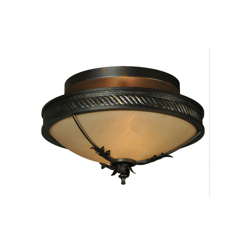 Hoja 2 - Light Semi Flush Mount