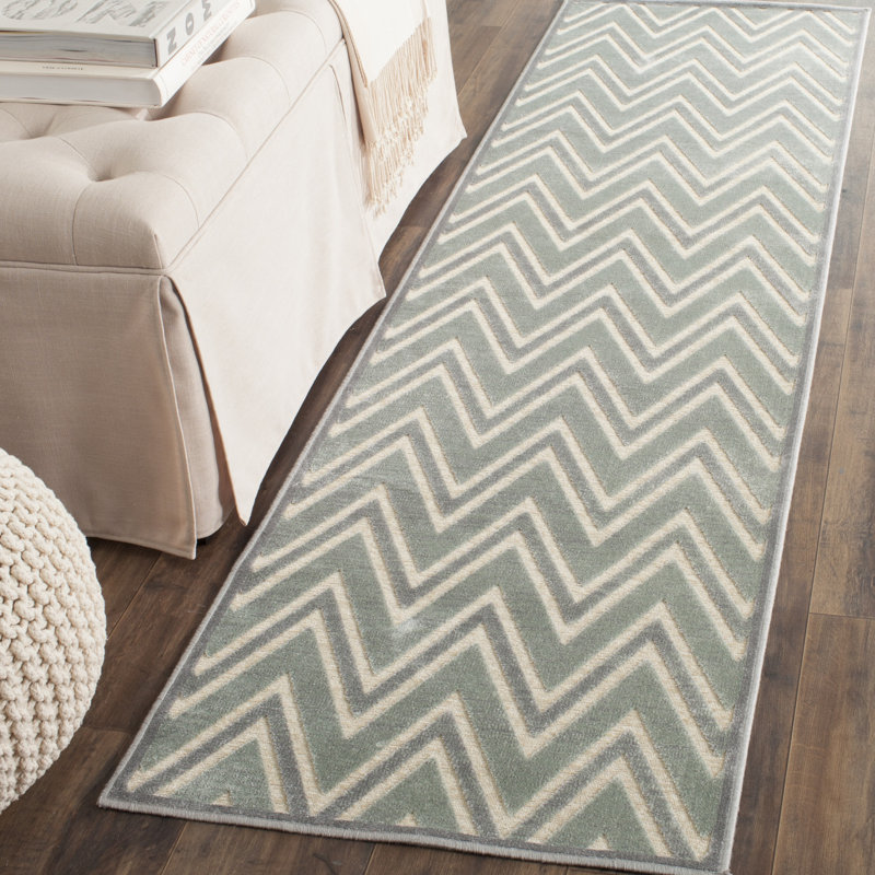 Arriaga Chevron Hand Woven Area Rug, Runner 66 x 244 cm
