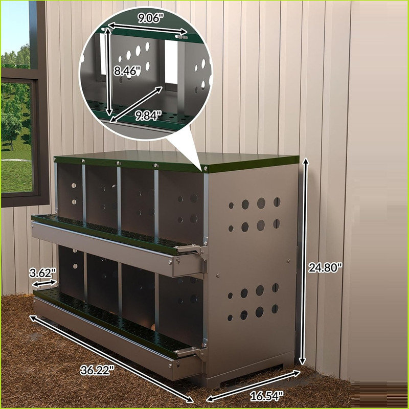 Nesting Boxes, Green