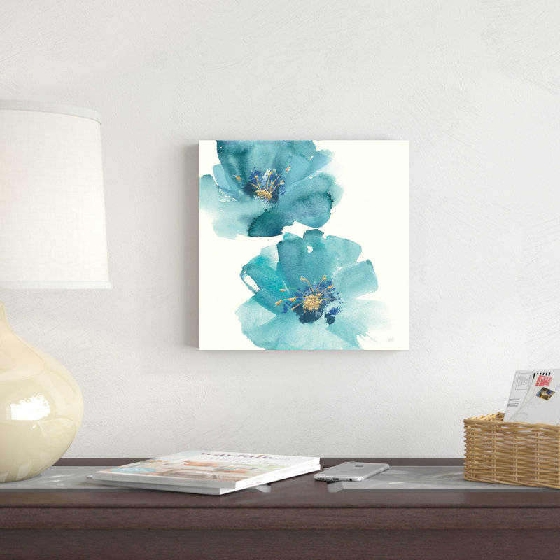 Bleu sarcelle Cosmos III, H 12 po x l 12 po x P 1,25 po