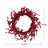 Hazlett Handcrafted Faux Berry Polyester 23.5'' Wreath