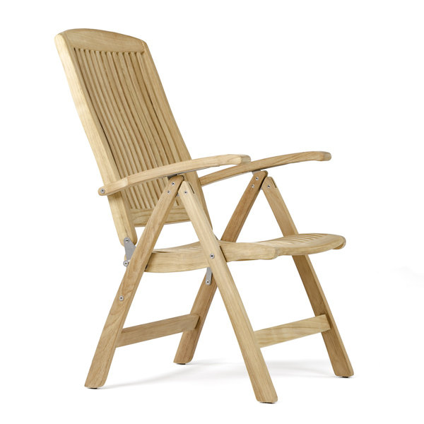 Folding Teak Patio Dining Armchair Westminster Teak