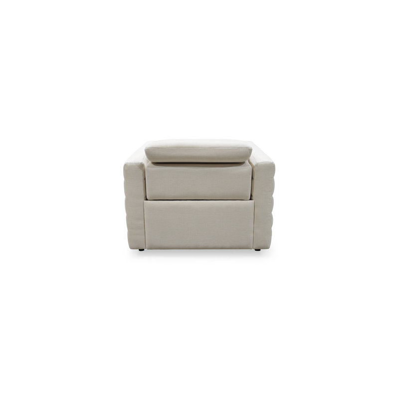 Juno Power Recliner Chair Off White, White