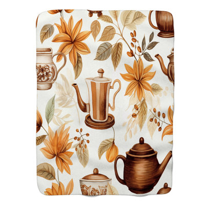 Brewed Strokes - 1 Piece Premium Blanket