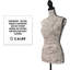 MeetingHome Adjustable 67" H Dress Form-86138945