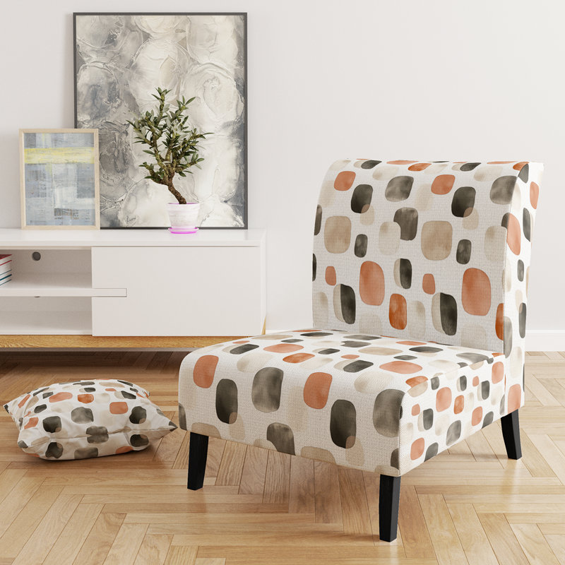 Fauteuil de chambre Abstract Sholui, Pantoufle sans accoudoirs