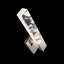 Baton 1 Light Crystal LED Wall Sconce-1193822400
