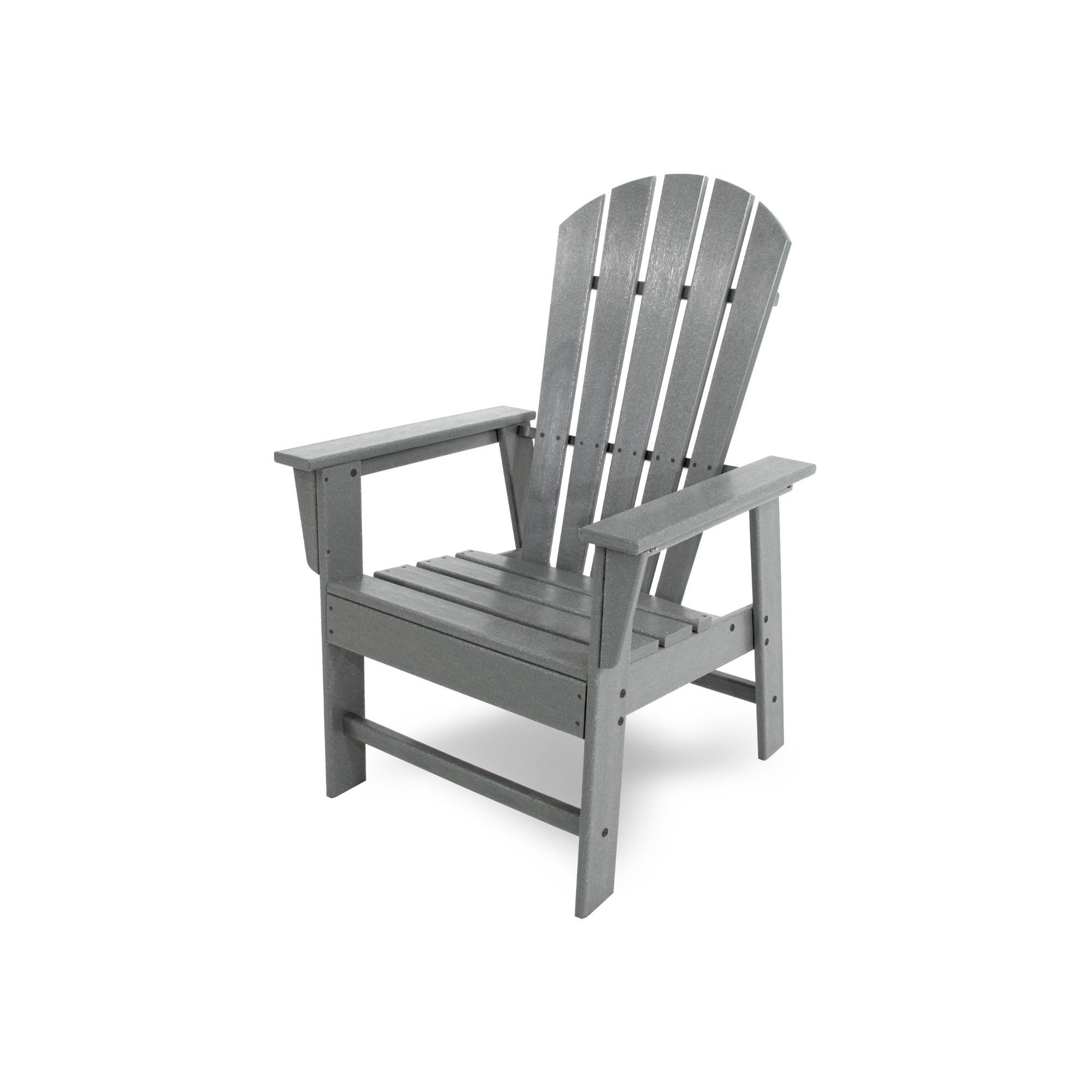 POLYWOOD South Beach Casual Chair, Slate Gray