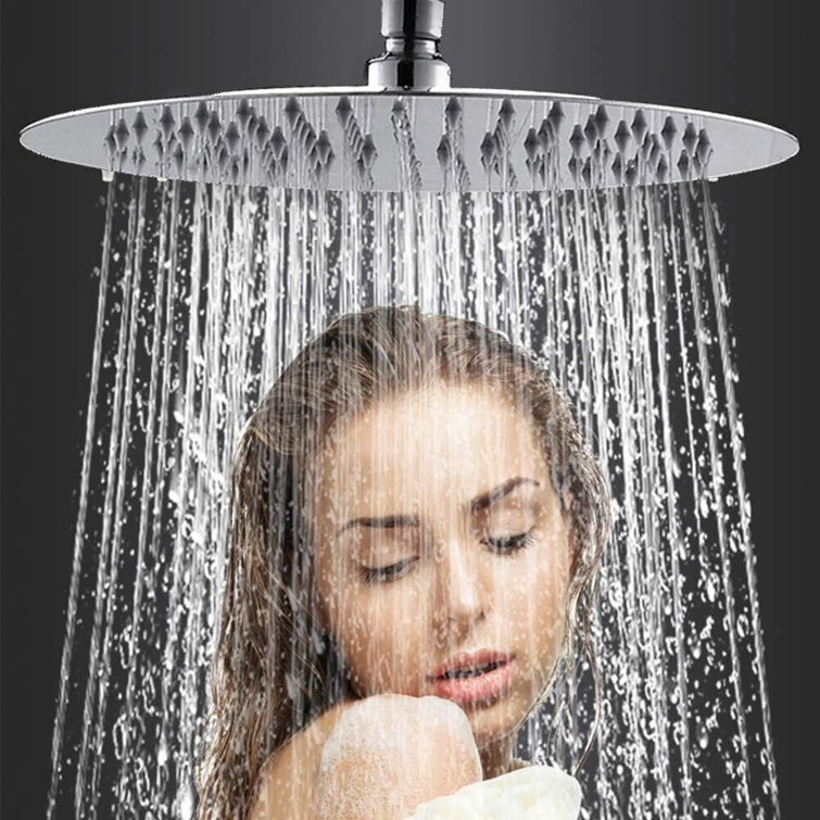 Shower Head Rain Adjustable Shower Head 2.5 GPM GPM