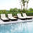 Wood Chaise Lounge, Cream Cushion, 4-inch Thick, Adjustable Reclining, Breathable Design, Use Outdoor , Water- Slatted Base For Airflow, 4 Recline, Compatibility
