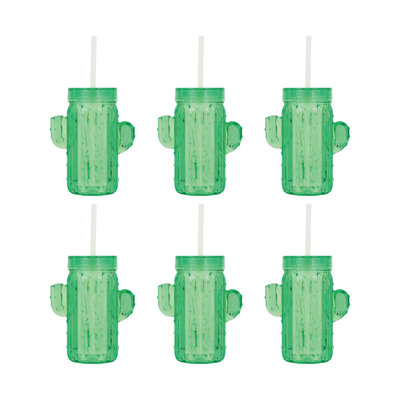 6-Piece Cactus 13oz Tumbler