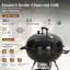 Barbecue combiné au gaz et au charbon 29 po