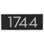 Floating Modern 6" Number Horizontal Address Plaque (4 Characters)-495630791-495621851-501817515