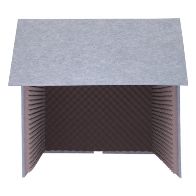 Panneau d'insonorisation de bureau avec panneau isolant et isolant