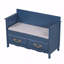 Banc de rangement pour chaussures, avec coussin amovible, banc d'entrée avec rangement caché pour l'entrée et le salon, avec dossier-2123771964