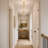 Alderman 3-Light Glam Semi Flush Mount Ceiling Light