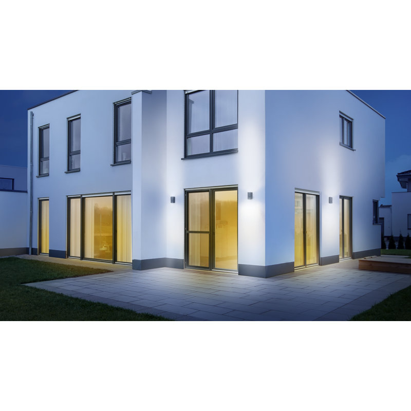 LED Outdoor Wall Light L 930 S Anthracite Motion Sensor Up-/Downlight Softlight Manual Override