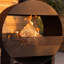 Circle Steel Smokeless Chimnea