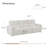 78" W Polyester Upholstered Reclining Loveseat with Power Headrest And Footrest-2111540605-2111540594