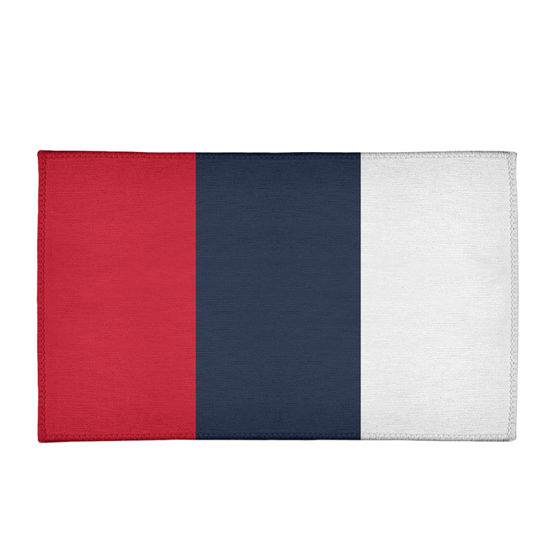 Tapis rouge/bleu, Rectangle 2 pi x 3 pi