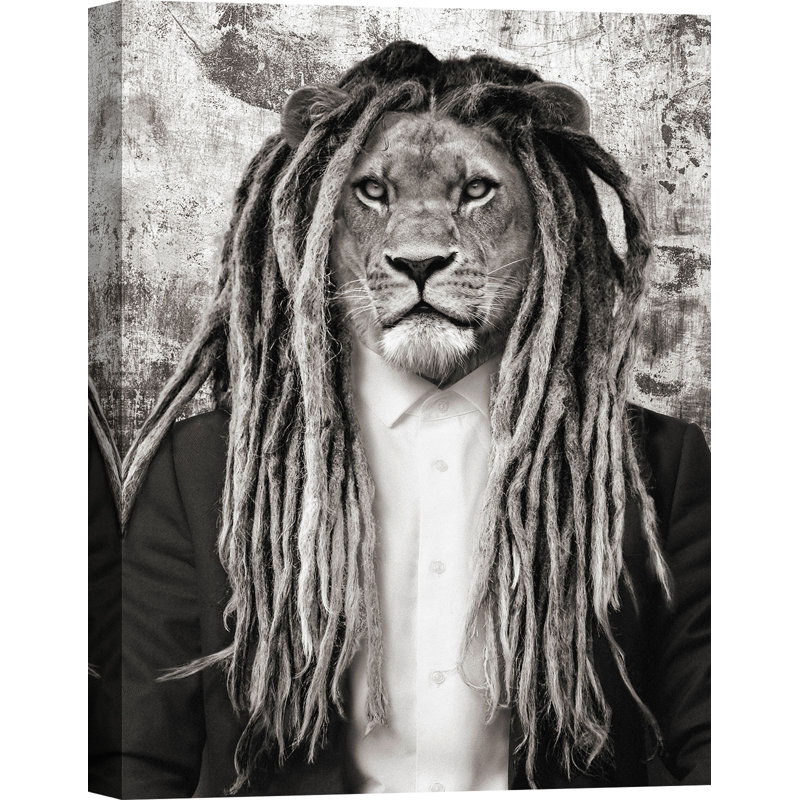 Wild Child by VizLab - Wrapped Canvas Art Prints, 100cm H x 70cm W x 4cm D