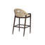 Caribe Upholstered Bar Stool with Solid Wood Frame-51383274