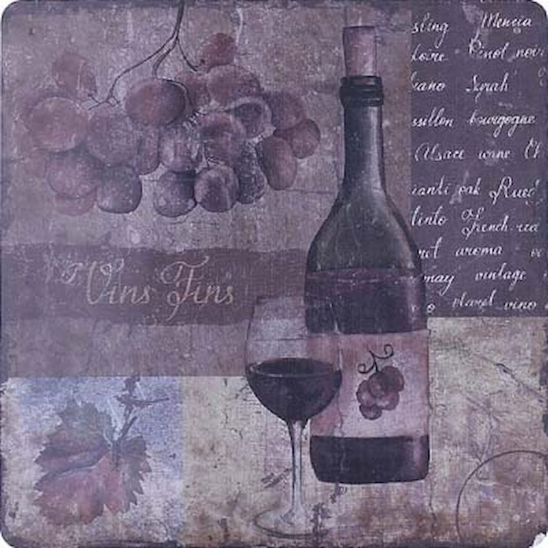 Décoration murale vins palmes