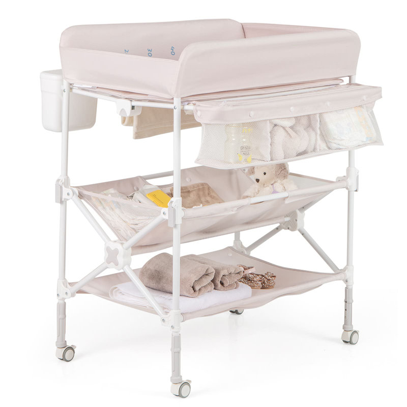 Portable Changing Table, Pink