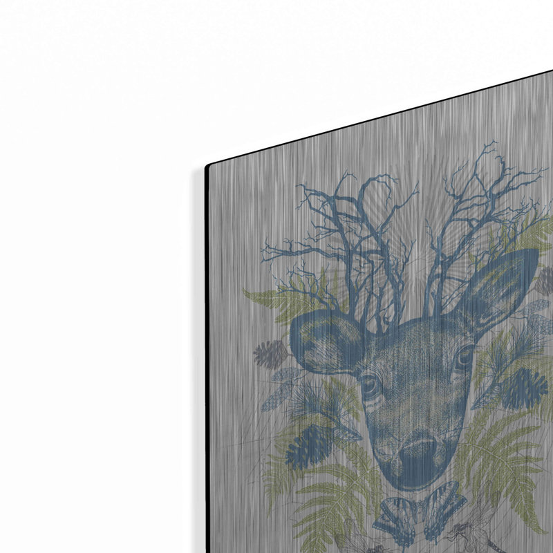 «Deer Adventure» par Rachel Caldwell, H 16 po x l 12 po