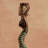  Handmade Obaapa Iii Ebony Wood Sculpture
