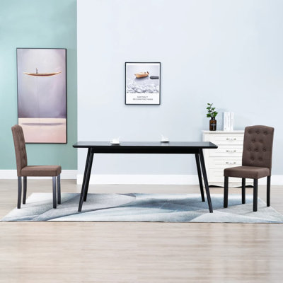 Dining Chairs Accent Side Chair with Solid Wood Legs for Kitchen
