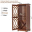 Meuble-bar à vin en bois avec portes vitrées-1671695968