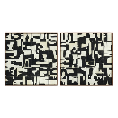 Voorhees I Diptych By Douglas Galloway