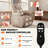 34.6" 360-Degree Rotating Massage Chair, Single Sofa With Vup Holder Side Bags, Suitable For Bedrooms, Living Rooms And Home Theaters-1627665177