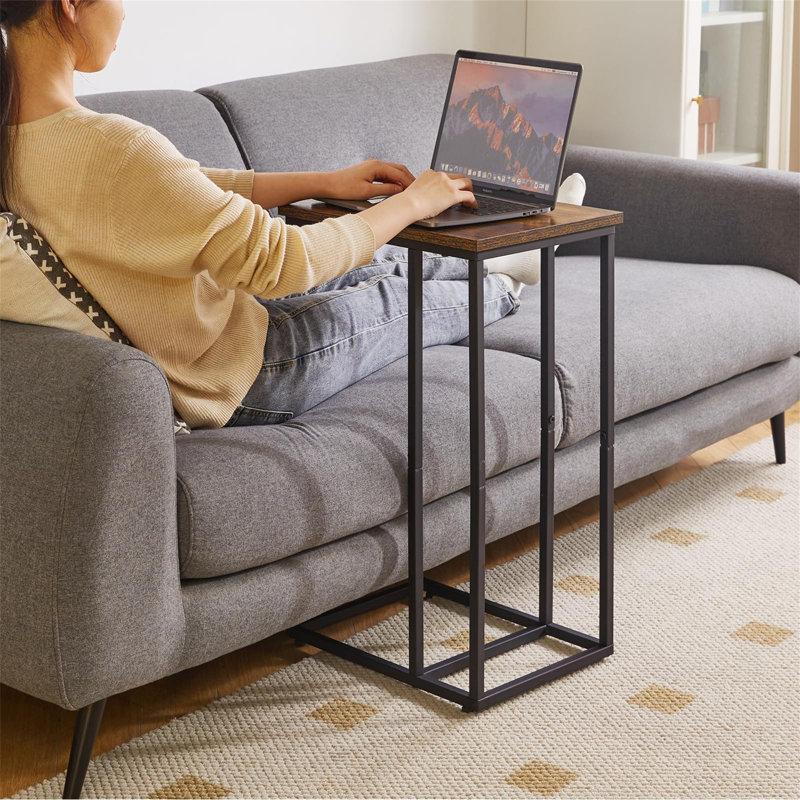 End Table, Brown, Black