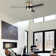 52" Betzi 3 - Blade LED Smart Propeller Ceiling Fan with Wall Control and Light Kit Included