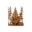Rustic Lodge 1 - Light Flush Mounted Sconce-16183270