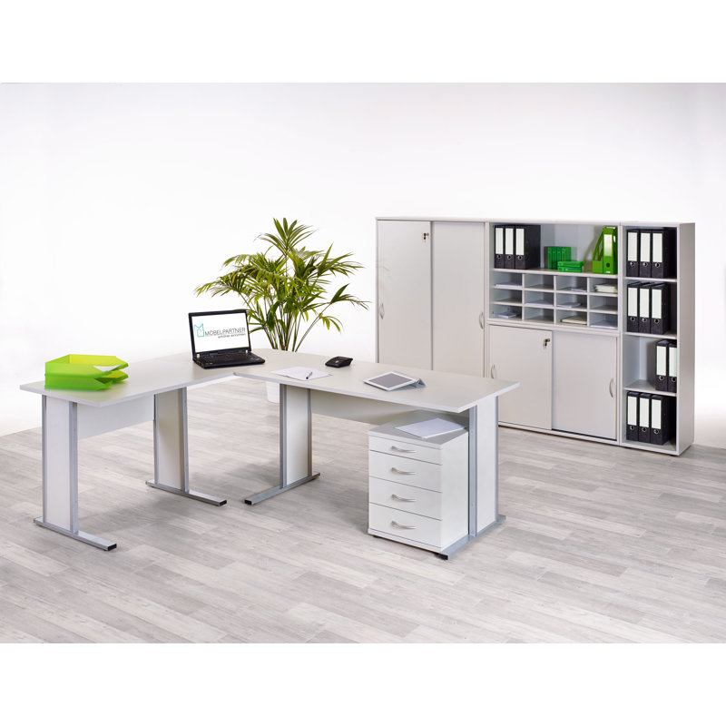 Tregenna 100cm Wide File Cabinet, Light grey