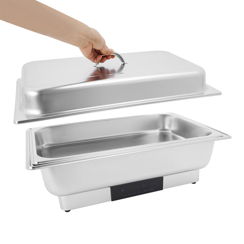 Réchaud de cuisson 22 po en acier inoxydable avec affichage numérique