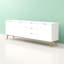 Odacia 200 Cm Wide 3 Drawer Sideboard