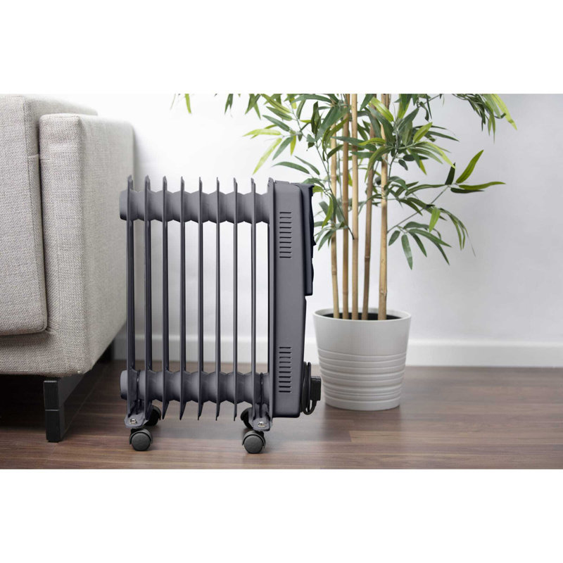 Warmlite 2000 Watt 6820 BTU Electric Radiator Space Heater with Adjustable Thermostat