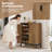 Dracut 20 Pair Shoe Storage Cabinet-1454947557