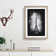 A Moody Eiffel Tower in Paris France - Picture Frame Graphic Art Print