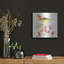 Art mural en métal luxueux «Desert Blooming» par Kristy riz-106418144