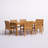 Arvia 6 - Person Acacia Wood Patio Dining Set with Rectangular Table-621780549