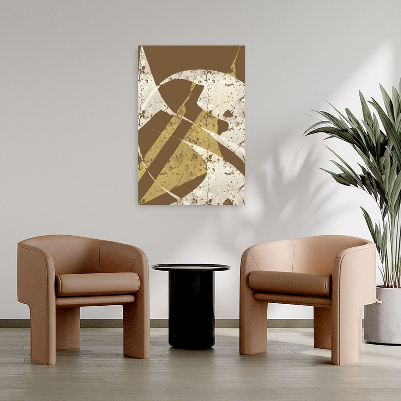 Art contemporain, art contemporain abstrait, H 36 po x l 24 po