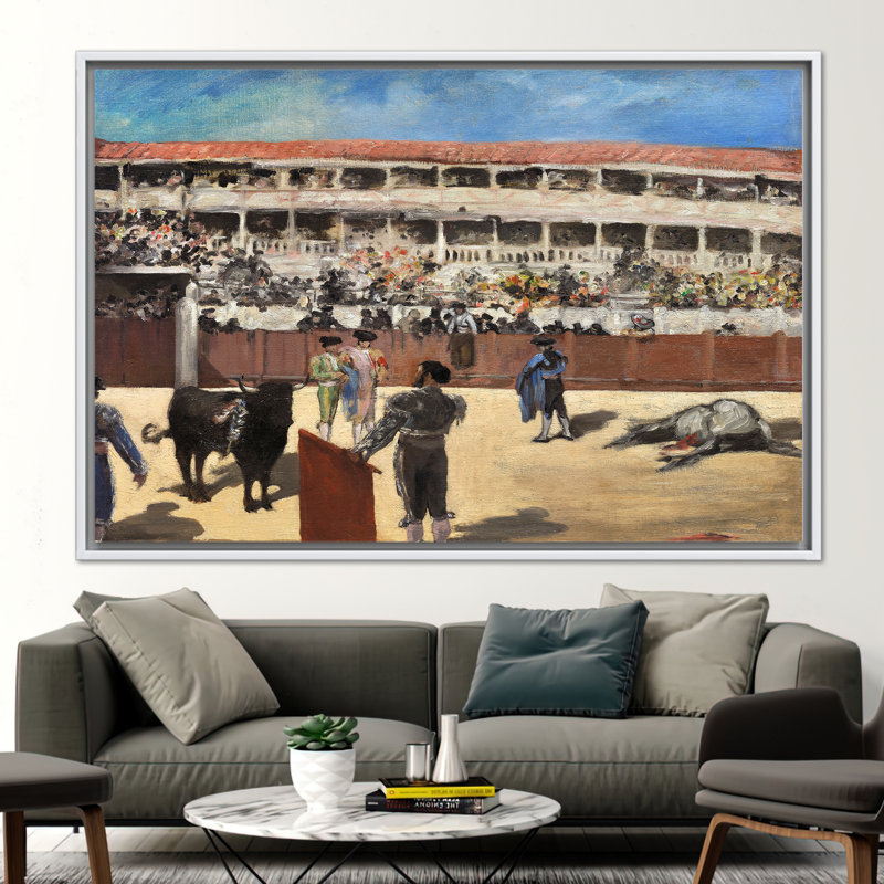 Print on Canvas, White, Framed Print without Mat, 20 cm H x 30 cm W
