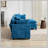 Cloud Sofa 3 Seats, Modern Sectional Couch with Comfy Double Layer Upholstered Cushions and Breathable Chenille Fabric for Living Room, Bedroom, and Apartment-667841147-667841093-667841088