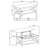 White 3-piece Lift-Top Coffee Table Set